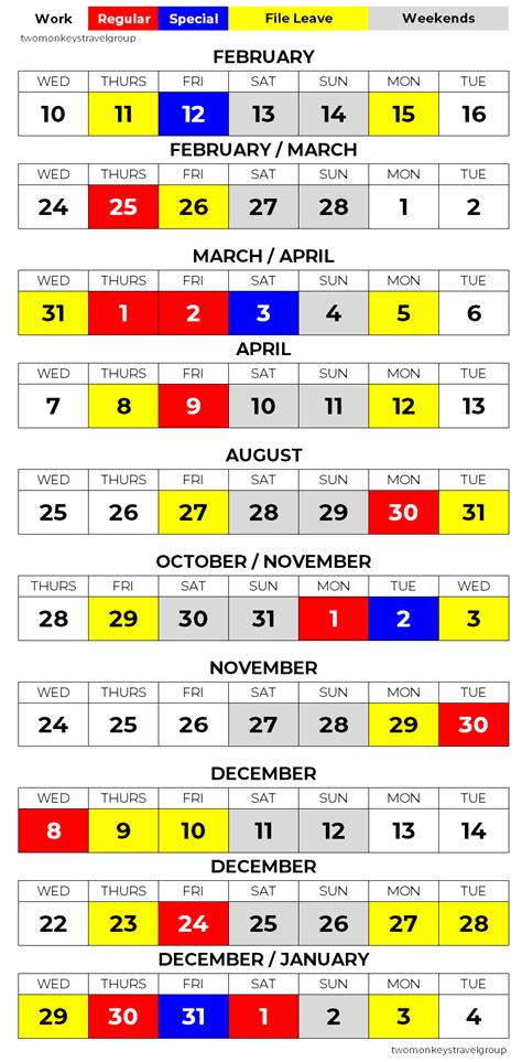 2024 Holiday Calendar Philippines Proclamation Synonyms Dictionary - Ilene Zabrina