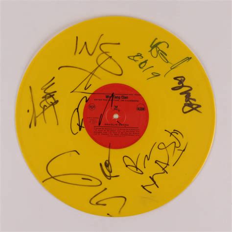 Wu-Tang Clan "Enter the Wu-Tang (36 Chambers)" Vinyl Record Signed by (8) with Ghostface Killah ...