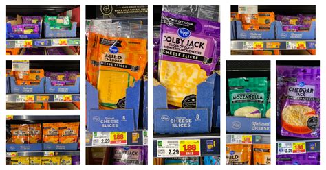 Kroger brand Cheese is ONLY $1.88 (blocks, shreds and slices)!! | Kroger Krazy