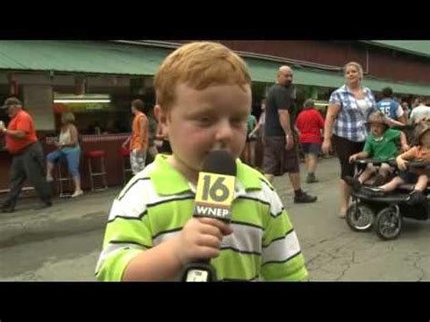 Cute Kid Noah Ritter 'Apparently' Steals the Show During an Interview at the Wayne County Fair ...