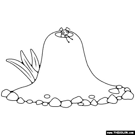 Ant Hill Coloring Page