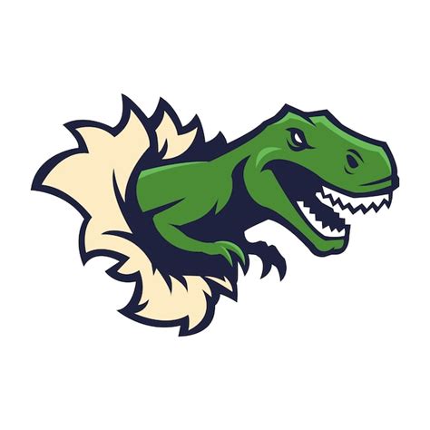 Dinosaur mascot logo Vector | Premium Download