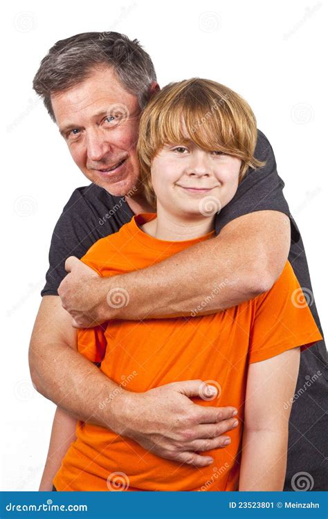 Father and son hugging stock image. Image of people, hugging - 23523801