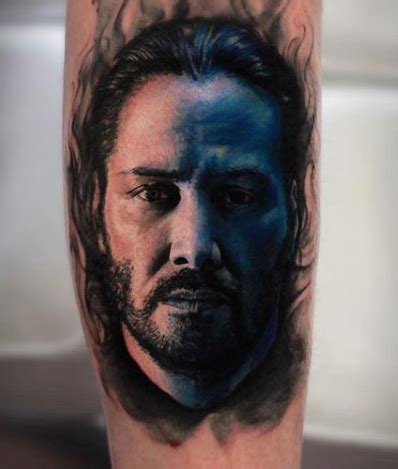 Keanu Reeves Tattoos Real