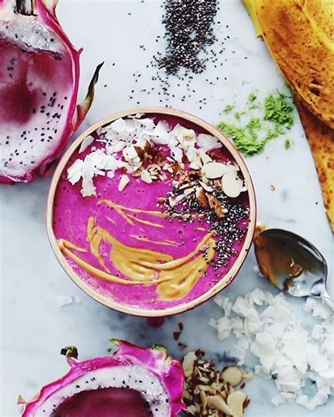 Dragon Fruit Smoothie Bowl Recipe | The Feedfeed