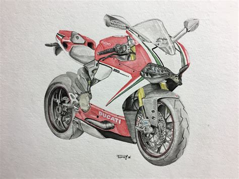 Sportbike Sketch at PaintingValley.com | Explore collection of ...