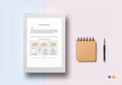 Cash Receipt Template in Word, Excel, Apple Pages, Numbers