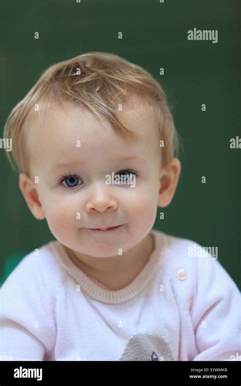 Portrait of a baby girl Stock Photo - Alamy