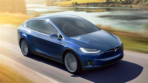 The Tesla Model X is a 762bhp, 7-seat, electric gullwing SUV | Top Gear