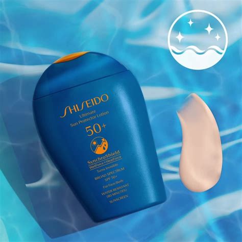 SHISEIDO: New Shiseido Sunscreen. Powered by #SynchroShieldTechnology. Experience enhanced ...