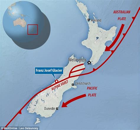 Alpine Fault could cause a massive earthquake | Daily Mail Online