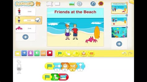 ScratchJr Lesson 5 - Talking Characters - YouTube