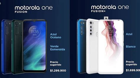 Motorola One Fusion: diferencias, precios, características