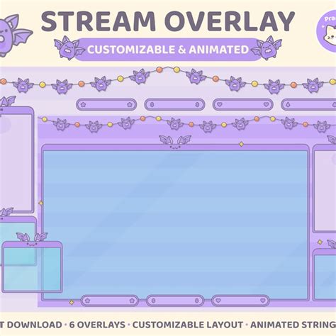 Halloween Twitch Overlay - Etsy