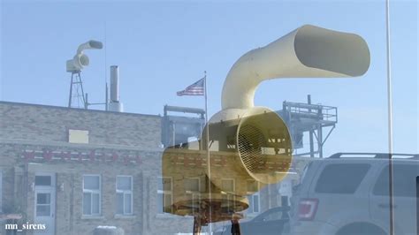 ACA Allertor 125 Siren Test - Full Alert - Janesville, Minnesota - YouTube