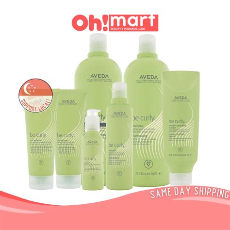 Aveda Be Curly Shampoo, Conditioner, Style Prep, Curl Enhancer | Shopee Singapore