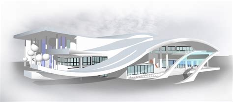 💎【Sketchup Architecture 3D Projects】Curve Polygon Gallery ,Art Museum – CAD Design | Free CAD ...