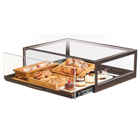 Cal-Mil 3694-84 Pastry Display Case w/ Pull-Out Drawer - 48"W x 24"D x ...