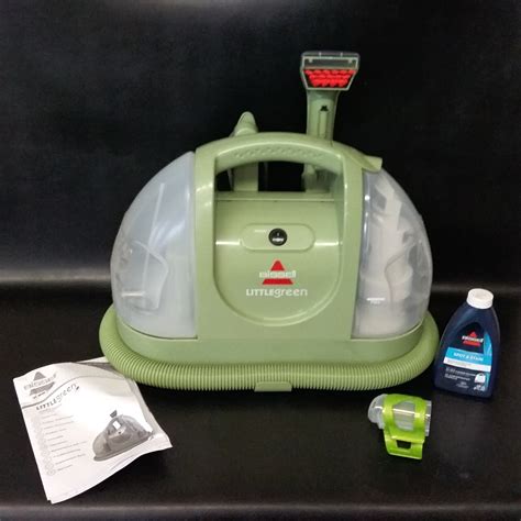 Lot Detail - Bissell Little Green Machine Multi-Purpose Portable Carpet and Upholstery Cleaner ...