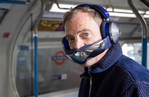 Dyson gets weird, mashing a wearable air purifier with headphones