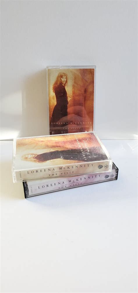 1991 Loreena Mckennitt Cassette Tape the Visit Vintage Music Irish Celtic New Age Harp Relaxing ...