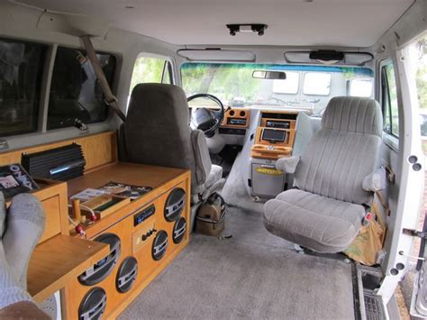 Custom Van Interiors Maple dash | Custom van interior, Van interior, Custom vans