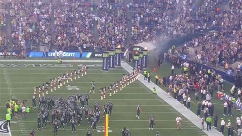 Go seahawks, hawks nest point of view, pretty high. - YouTube