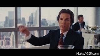 Matthew Mcconaughey Wolf Of Wall Street Gif