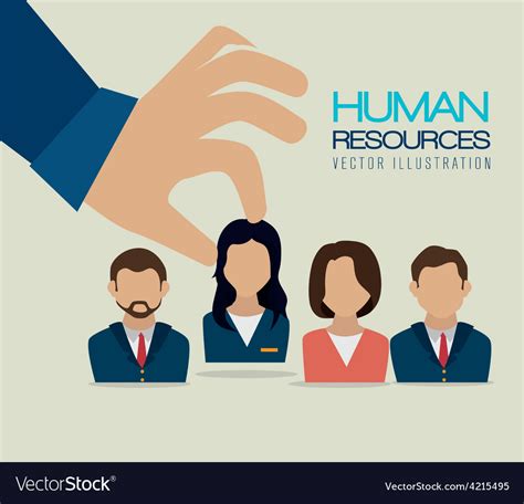 Human resources Royalty Free Vector Image - VectorStock