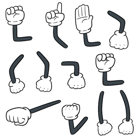 Cartoon Arms Clip Art