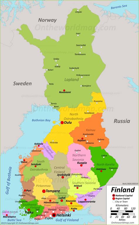 Solenoide Poner a prueba o probar Furioso mapa de finlandia Interacción ...