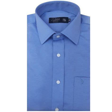 Charaghdin.com - Plain Dark Blue Shirt