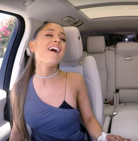 Watch: James Corden carries Ariana Grande into Starbucks on 'Carpool Karaoke'