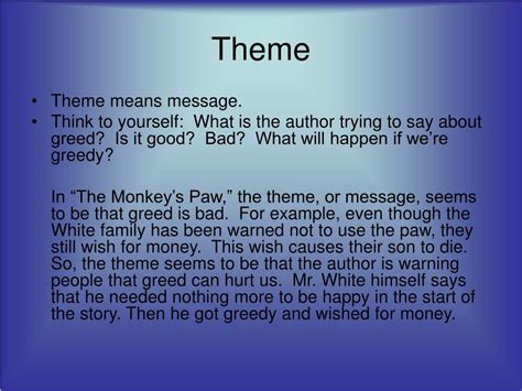 PPT - “The Monkey’s Paw” PowerPoint Presentation, free download - ID:3016692