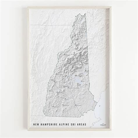 New Hampshire Ski Map — North Fork Mapping