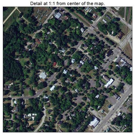 Aerial Photography Map of Allendale, SC South Carolina