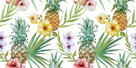 Pineapple Art Style Wall Sticker - TenStickers