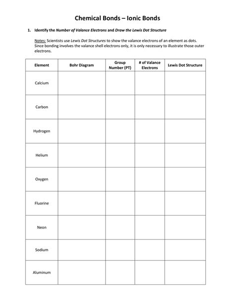 Lewis Structure Worksheet With Answers – Englishworksheet.my.id