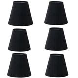 Set of 6 Shades 5 Inch European Drum Style Chandelier Lamp Shade Mini – UpgradeLights.com