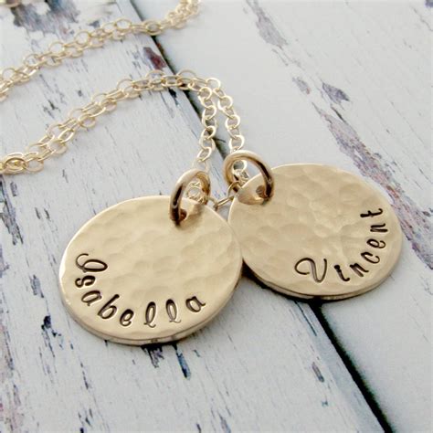 Personalized Jewelry Name Necklace Gold Name Necklace