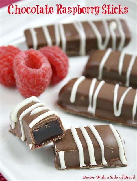 CHOCOLATE RASPBERRY STICKS Recipes – Home Inspiration and DIY Crafts Ideas