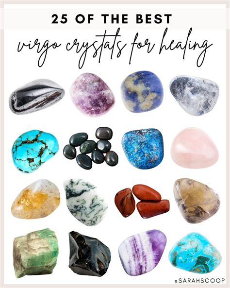 25 Of The Best Virgo Crystals For Healing | Sarah Scoop