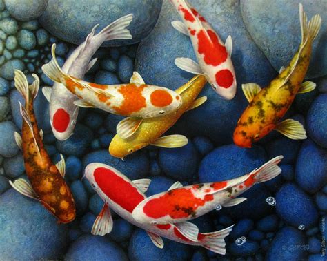 Famous Koi Painting