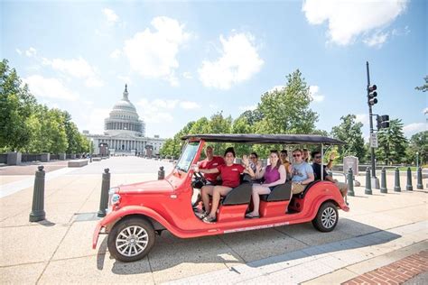 Capitol Hill and DC Monuments Tour by Electric Cart Washington-dc