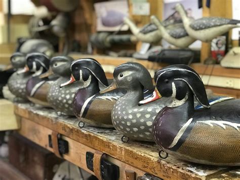 Antique Style Wood Duck Decoys