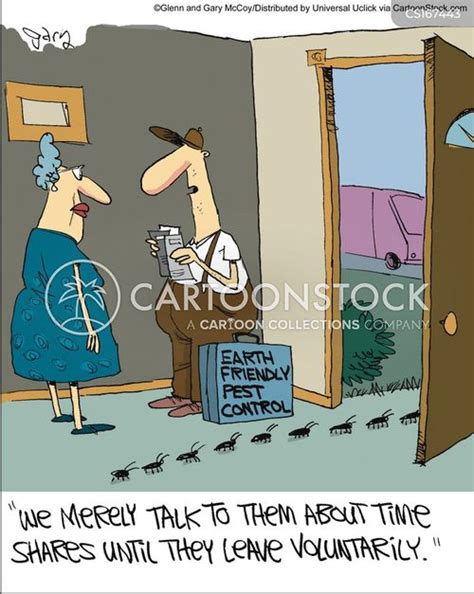 Pest-control Cartoons and Comics - funny pictures from CartoonStock