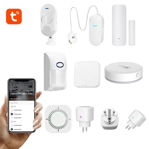 Tuya smart home device home security set wifi smart plug door sensor ...