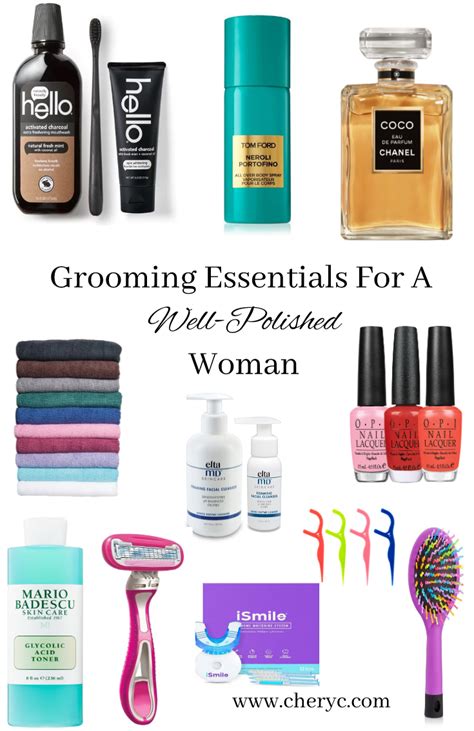 GROOMING ESSENTIALS FOR A WELL-POLISHED WOMAN - Chery C | Body skin ...