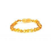 Honey Amber Baby Bracelet / Anklet - Baltic Amber Land