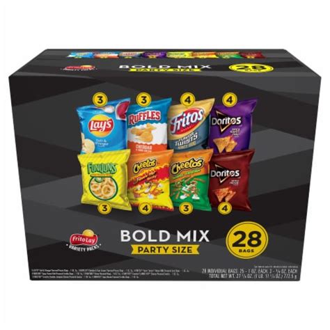 Frito-Lay® Bold Mix Snacks & Chips Variety Pack, variety 3 - Fred Meyer